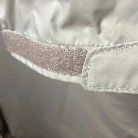 COLUMBIA MENS SIZE XXL GRAY LIGHTWEIGHT JACKET  STOWAWAY HOOD EUC ZIP FRONT - Picture 6 of 12